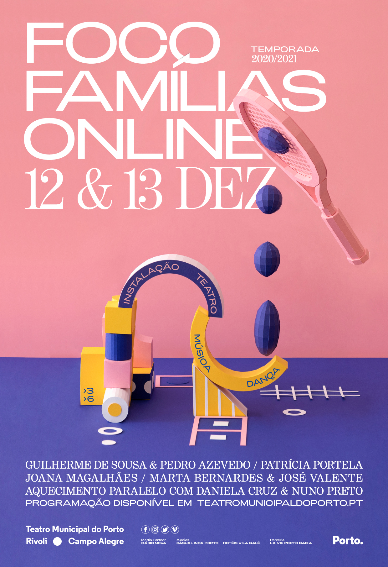 Papercraft illustration. Illustration Portugal. Illustração porto, portugal. Animation. Motion Design. Abstract. Event design. Event poster. Stop motion