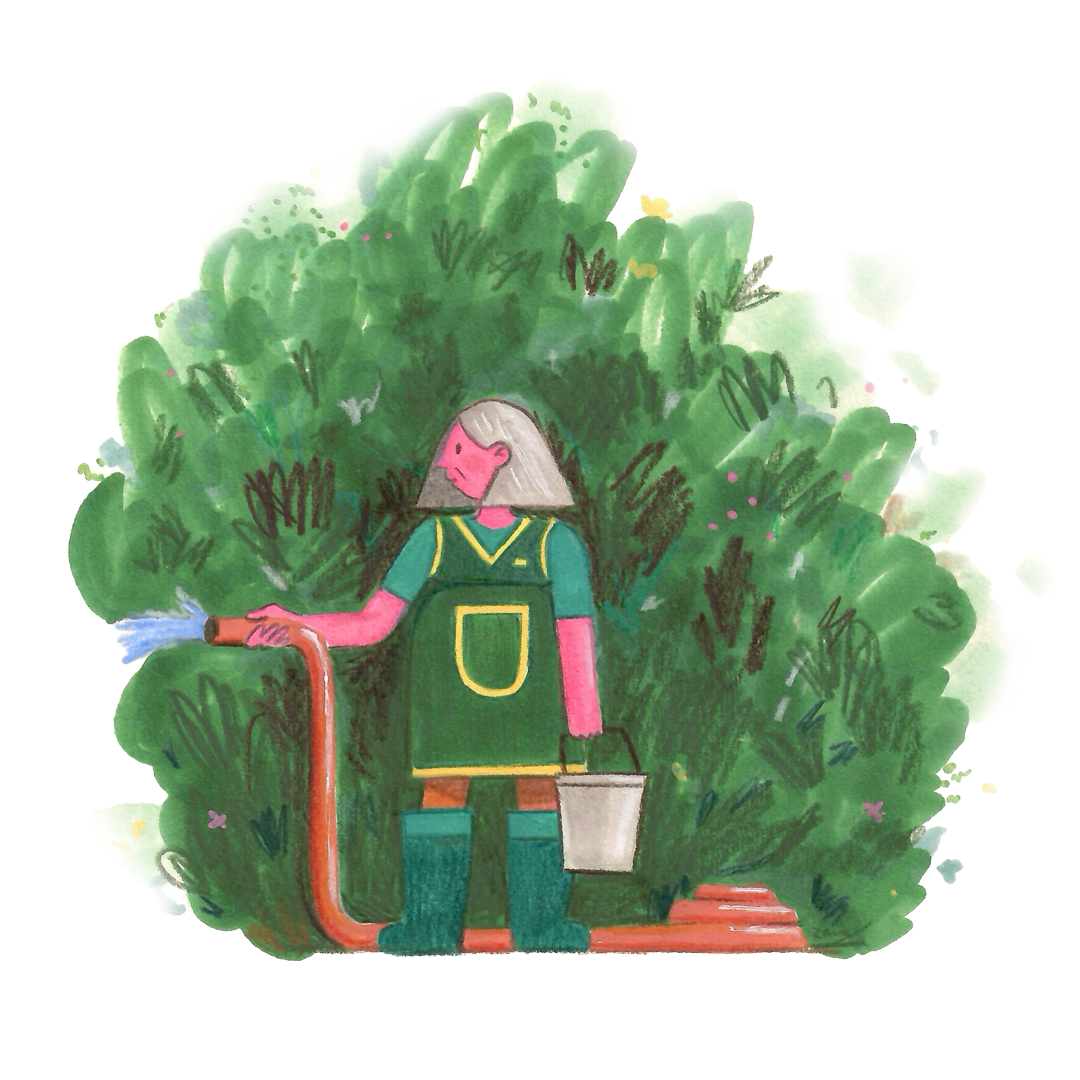 Lady Gardening | Character
