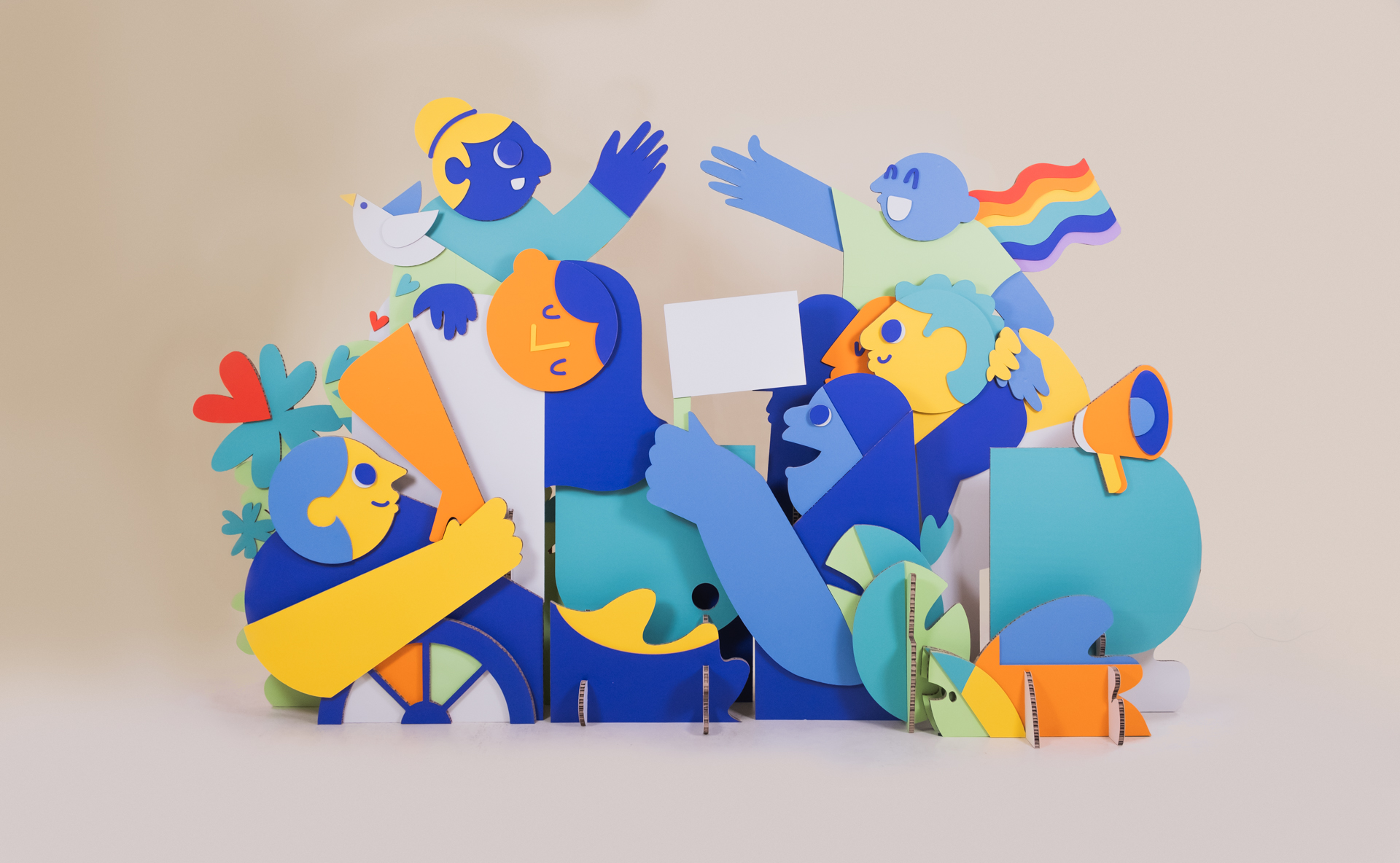 Udream | Backdrop & Illustration