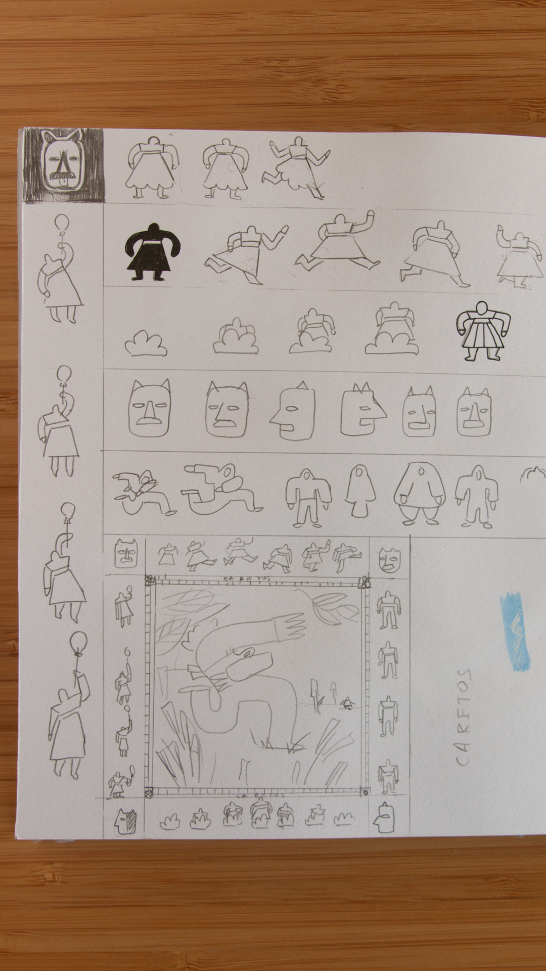 Geometric. Stylized illustration. Illustration Portugal. Illustração porto, portugal. Gouache. Guache. Painting.