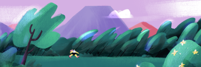 Up the Mountain